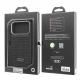 Дизайнерски кожен кейс с MagSafe за iPhone 17 Pro - Audi GT Synthetic Leather MagSafe Case (черен) 6