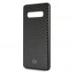 Mercedes-Benz Dynamic Leather Hard Case - дизайнерски кожен кейс за Samsung Galaxy S10 (черен) 2