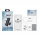 Eiger 3D Glass Full Screen Tempered Glass Screen Protector - калено стъклено защитно покритие с извити ръбове за целия дисплей на iPhone 11 Pro Max (черен-прозрачен) 1