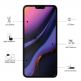 Eiger 3D Glass Full Screen Tempered Glass Screen Protector - калено стъклено защитно покритие с извити ръбове за целия дисплей на iPhone 11 Pro Max (черен-прозрачен) 2