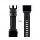 Urban Armor Gear Leather Strap - кожена (естествена кожа) каишка за Apple Watch 42мм, 44мм (черен) 6