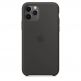 Apple Silicone Case - оригинален силиконов кейс за iPhone 11 Pro Max (черен) 1