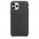 Apple Silicone Case - оригинален силиконов кейс за iPhone 11 Pro Max (черен) 2