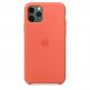 Apple Silicone Case - оригинален силиконов кейс за iPhone 11 Pro (оранжев) 2