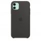 Apple Silicone Case - оригинален силиконов кейс за iPhone 11 (черен) 2