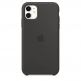 Apple Silicone Case - оригинален силиконов кейс за iPhone 11 (черен) 7