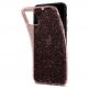 Spigen Liquid Crystal Glitter Case - тънък силиконов (TPU) калъф за iPhone 11 Pro Max (розов)  4