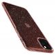 Spigen Liquid Crystal Glitter Case - тънък силиконов (TPU) калъф за iPhone 11 Pro Max (розов)  6