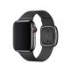 Apple Modern Buckle Band Large - оригинална кожена каишка за Apple Watch 38мм, 40мм (черен) 1