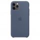 Apple Silicone Case - оригинален силиконов кейс за iPhone 11 Pro (син) 1