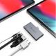 Adam Elements CASA Hub i4 USB-C - мултифункционален хъб за свързване на допълнителна периферия за iPad Pro и мобилни устройства (тъмносив) 4