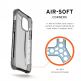 Urban Armor Gear Plyo Case - удароустойчив хибриден кейс за iPhone 11 Pro (прозрачен) 5