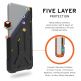 Urban Armor Gear Monarch Case - удароустойчив хибриден кейс за iPhone 11 Pro Max (черен-карбон) 5