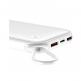 Baseus Powerful QC 3.0 Powerbank 20000 mAh - външна батерия с два USB изхода и USB-C порт и с технология за бързо зареждане (бял) 2