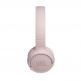JBL T500 On-ear Headphones - слушалки с микрофон за мобилни устройства (розов) 2