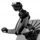 Baseus Smart Vehicle Bracket Wireless Charger - поставка за радиатора на кола с безжично зареждане за Qi съвместими смартфони (червен) 5