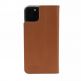 JT Berlin BookCase Tegel Case - хоризонтален кожен (естествена кожа) калъф тип портфейл за iPhone 11 Pro (кафяв) 3