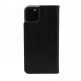 JT Berlin BookCase Tegel Case - хоризонтален кожен (естествена кожа) калъф тип портфейл за iPhone 11 Pro (черен) 3