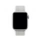 Apple Watch Nike Band Sport Loop - оригинална текстилна каишка за Apple Watch 38мм, 40мм (бял) 2
