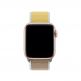 Apple Camel Sport Loop - оригинална текстилна каишка за Apple Watch 38мм, 40мм (бежов-жълт) 2