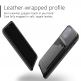 Mujjo Leather Wallet Case - кожен (естествена кожа) кейс с джоб за кредитна карта за iPhone 11 Pro (черен) 3