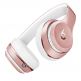 Beats Solo 3 Wireless On-Ear Headphones - професионални безжични слушалки с микрофон и управление на звука (розово злато) 1
