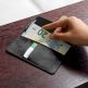 4smarts Premium Wallet Case URBAN - кожен калъф с поставка и отделение за кр. карта за Huawei P Smart Z (черен) 3