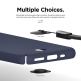 Elago Slim Fit Strap Case - качествен поликарбонатов кейс с каишка за китката за iPhone 11 Pro (тъмносин) 2