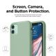 Elago Soft Silicone Case - силиконов (TPU) калъф за iPhone 11 (зелен) 2