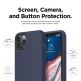 Elago Soft Silicone Case - силиконов (TPU) калъф за iPhone 11 Pro (тъмносин) 4