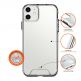 Eiger Glacier Case - удароустойчив хибриден кейс за iPhone 11 (прозрачен) 2