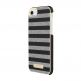 Kate Spade Wrap Glitter Stripe Case - удароустойчив хибриден кейс за iPhone SE (2020), iPhone 8, iPhone 7 (черен) 2