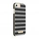 Kate Spade Wrap Glitter Stripe Case - удароустойчив хибриден кейс за iPhone SE (2020), iPhone 8, iPhone 7 (черен) 5