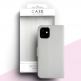 Case FortyFour No.11 Case - кожен калъф с поставка за iPhone 11 (бял) 2