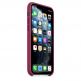 Apple Silicone Case - оригинален силиконов кейс за iPhone 11 Pro Max (светлочервен) 4