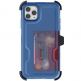 Ghostek Iron Armor 3 - удароустойчив хибриден кейс с щипка и слот за карти за iPhone 11 Pro Max (син) 1