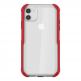 Ghostek Cloak 4 Case  - хибриден удароустойчив кейс за iPhone 11 (прозрачен-червен) 2