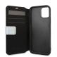 Guess Iridescent  Booktype Case - дизайнерски кожен калъф, тип портфейл за iPhone 11 Pro Max (сребрист) 2