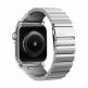 Nomad Strap Stainless Steel Band - титаниева каишка за Apple Watch 42мм, 44мм (сребрист) 1