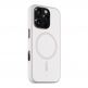 Хибриден удароустойчив кейс с MagSafe за iPhone 16 Pro Max - Tactical MagForce SmoothIsFast Cover (бял) 1