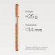 Кевларен кейс с MagSafe за iPhone 16 Pro Max - Pitaka Happiness Rides Amber Edge Ultra Slim Aramid Fiber Case 3