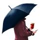 Platinet Handsfree Umbrella - чадър с удобна дръжка (син) 1