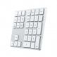 Satechi Aluminum Bluetooth Extended Keypad - безжична Bluetooth клавиатура за MacBook (сребрист)  3