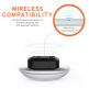 Urban Armor Gear Soft Touch Waterproof Silicone Hang Case - водо и удароустойчив силиконов калъф с карабинер за Apple Airpods (черен-оранжев) 6