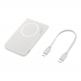 Преносима външна батерия с USB-C изход и безжично зареждане с MagSafe - Samsung Qi2 Magnetic Wireless Charging Power Bank 5000 mAh 25W (сив) 4