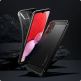 Тънък качествен силиконов (TPU) калъф за Samsung Galaxy A13 4G - Spigen Rugged Armor Case (черен) 11