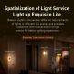 Baseus Sunshine Series Human Body Induction Wardrobe Light - нощна LED лампа (топла светлина) 12