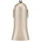 Incase Dual Car Charger with Lightning Cable - зарядно за кола с два USB изхода и Lightning кабел за iPhone, iPad и iPod (златист) 1