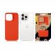 Силиконов калъф с MagSafe за iPhone 15 Pro Max - Tactical MagForce Velvet Smoothie Cover (червен) 3