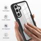 Удароустойчив хибриден кейс с вграден протектор за дисплея за Samsung Galaxy A37 5G - Techsuit ColorVerse 360 Protective Hybrid Case (черен-прозрачен) 1